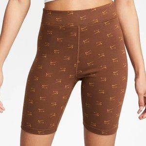 Nike high waisted shorts - large